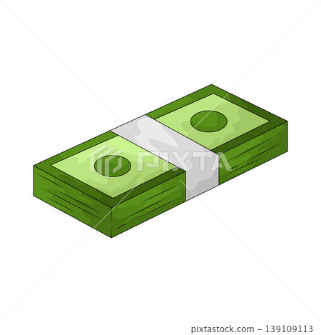 Illustration of Cash Illustration of Cash 139109113