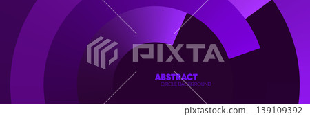 Circle Purple Gradient Radial Arcs Abstract Background Circle Purple Gradient Radial Arcs Abstract Background 139109392