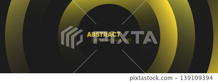 Circle Gold Gradient Concentric Rings Abstract Background Circle Gold Gradient Concentric Rings Abstract Background 139109394