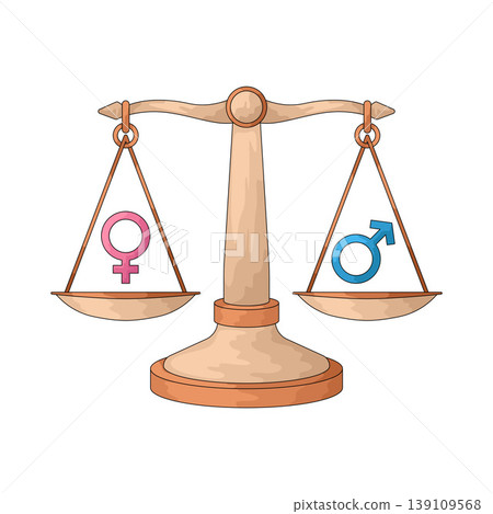 Illustration of Gender Equality 139109568