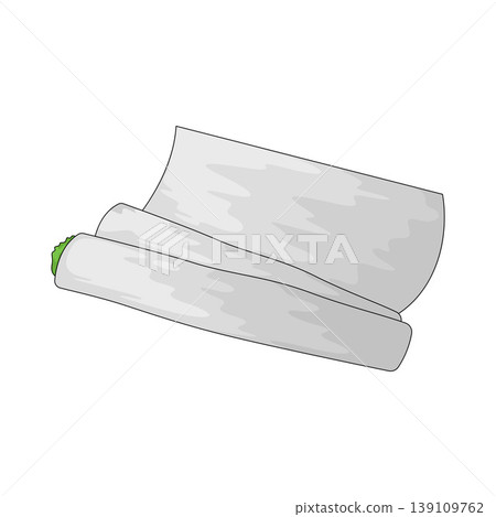 Illustration of Rolled Joint 139109762