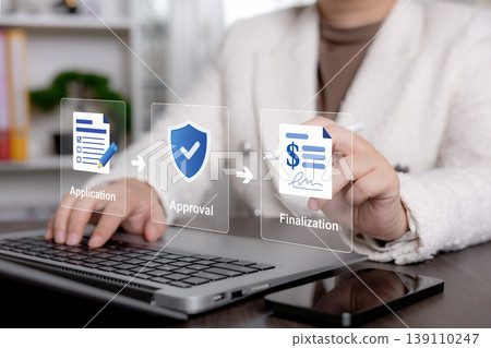Application Approval and Financial Finalization Workflow Concept Application Approval and Financial Finalization Workflow Concept 139110247