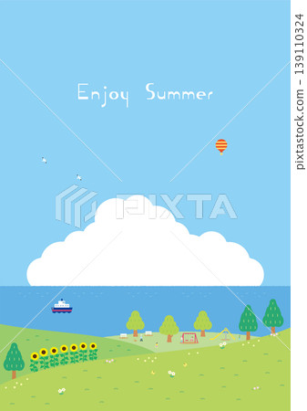 2026年夏季素材（海景）1（含文字）白 139110324