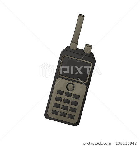 Illustration of Walkie-Talkie Illustration of Walkie-Talkie 139110948