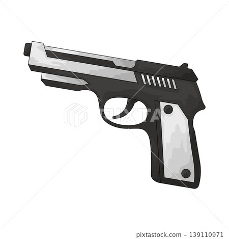 Illustration of Pistol Illustration of Pistol 139110971