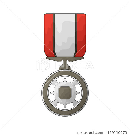 Illustration of Military Medal Illustration of Military Medal 139110973