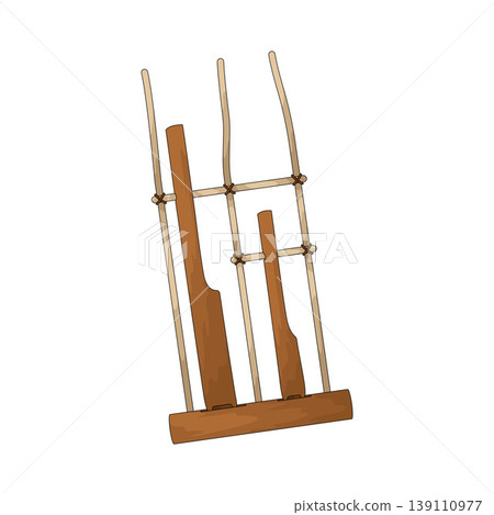 Illustration of Angklung Illustration of Angklung 139110977