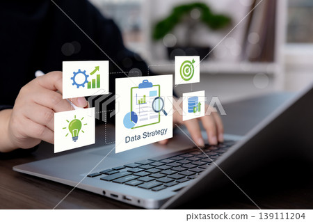 Business Strategy Planning and Performance Insight Concept Business Strategy Planning and Performance Insight Concept 139111204