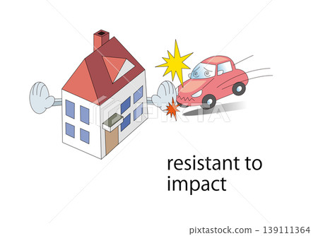 Icon material representing a safe and secure home that is resistant to earthquakes and other disasters. Icon material representing a safe and secure home that is resistant to earthquakes and other disasters. 139111364