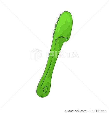 Illustration of Pet Toothbrush Illustration of Pet Toothbrush 139111459
