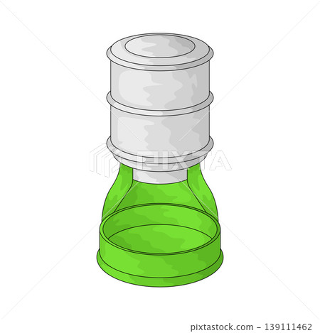 Illustration of Pet Water Dispenser Illustration of Pet Water Dispenser 139111462