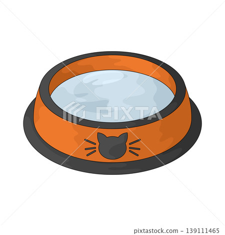 Illustration of Pet Water Bowl Illustration of Pet Water Bowl 139111465