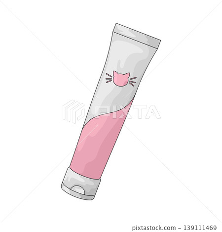Illustration of Pet Toothpaste Illustration of Pet Toothpaste 139111469
