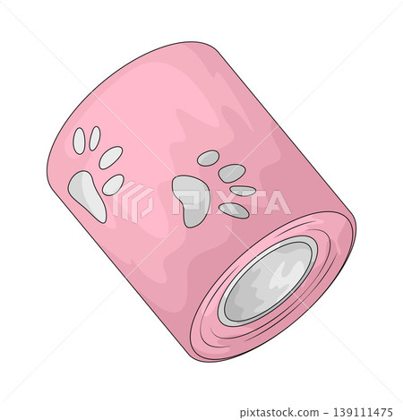 Illustration of Pet Bandage 139111475