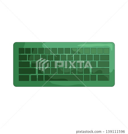 Illustration of keyboard  139111596