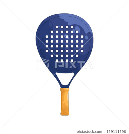 Illustration of padel racket Illustration of padel racket 139111598