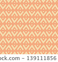 A bright orange seamless geometric pattern. Yellow seamless background with triangle shapes. 139111856