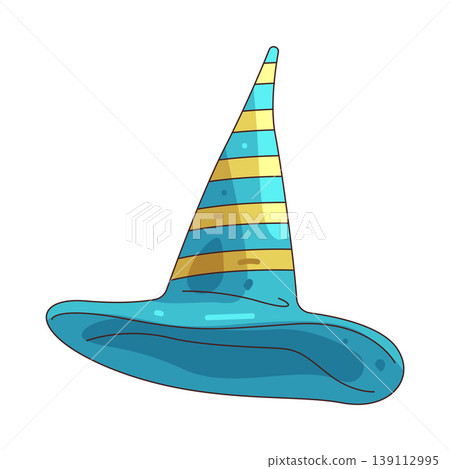 Illustration of witch hat Illustration of witch hat 139112995