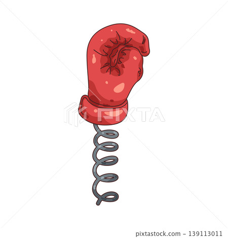Illustration of boxing glove Illustration of boxing glove 139113011
