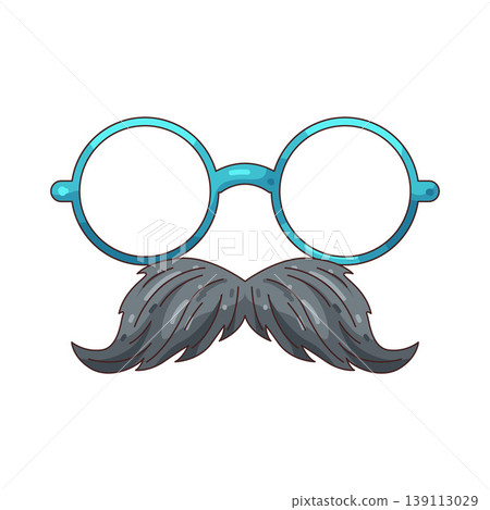Illustration of Disguise glasses Illustration of Disguise glasses 139113029