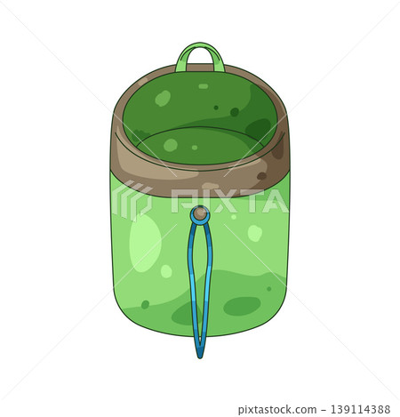 Illustration of chalk bag 139114388