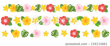 熱帶花卉系列三件套裝 139114861