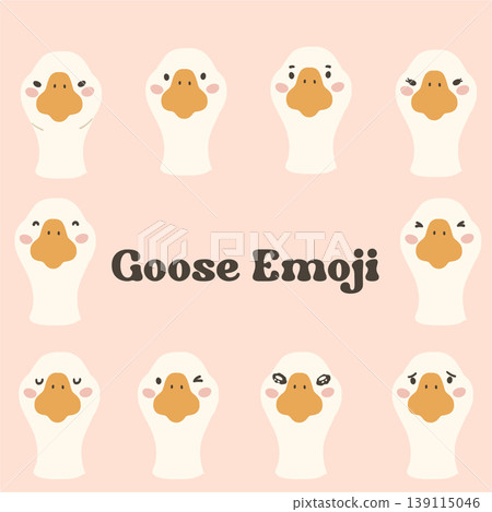 Goose_Flat_Emoji_Set Goose_Flat_Emoji_Set 139115046