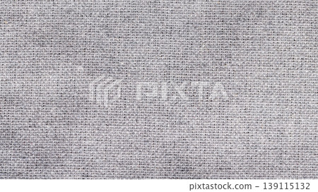 Gray linen fabric texture with natural weave for a rustic textile background 139115132