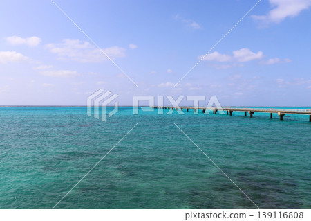 The emerald blue sea of Miyako Island, Okinawa The emerald blue sea of Miyako Island, Okinawa 139116808
