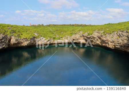 Toriike Pond on Shimoji Island, Okinawa Toriike Pond on Shimoji Island, Okinawa 139116840