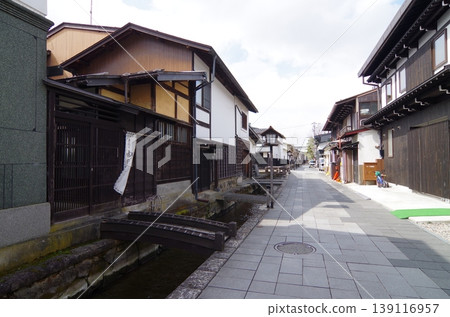 White wall wall storage town of Hida Kogawa White wall wall storage town of Hida Kogawa 139116957