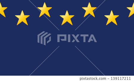 Horizontal seamless pixel stars repeat pattern 139117211