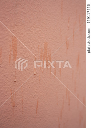 Abstract background in pastel color with rustic cement texture.Raindrops falling Abstract background in pastel color with rustic cement texture.Raindrops falling 139117356