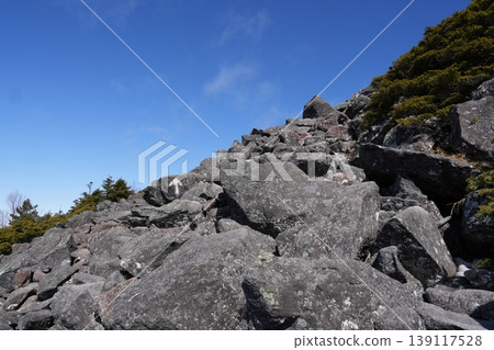 二月下旬的阿彌嬢山和西嶽的冬季景色(長野縣富士見町和山梨縣北斗市) 二月下旬的阿彌嬢山和西嶽的冬季景色(長野縣富士見町和山梨縣北斗市) 139117528