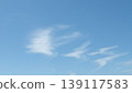春天藍天和白色雲彩 139117583