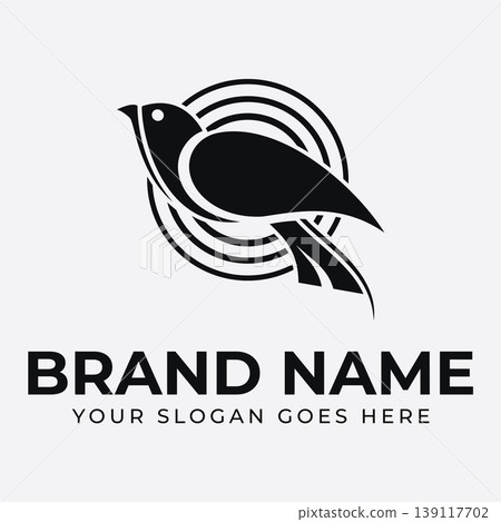 Creative image design of chirping birds. Creative image design of chirping birds. 139117702