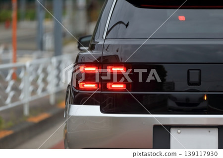 Car tail lights Car tail lights 139117930