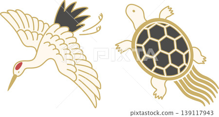 turtle, crane, cranes 139117943