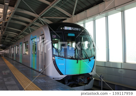 S-TRAIN列車從車站出發 139117959