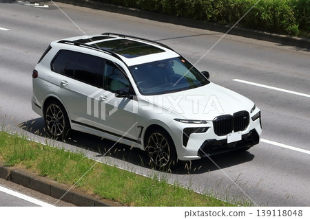 White SUV made in Germany 139118048