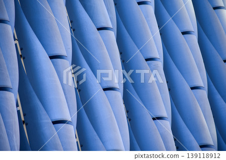 Exterior of modern architecture, modern city building. Modern architecture abstract background, building abstract. Exterior of modern architecture, modern city building. Modern architecture abstract background, building abstract. 139118912