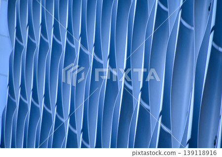 Exterior of modern architecture, modern city building. Modern architecture abstract background, building abstract. 139118916