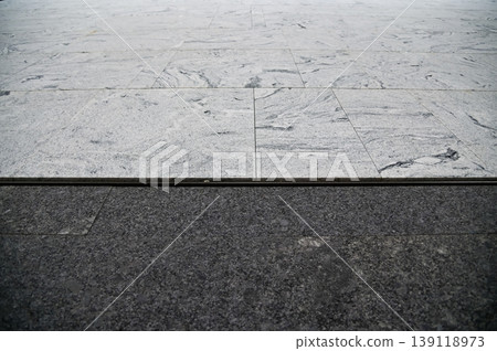 Close-up of the plain wall. Details of the wall, wall background. Building abstract, building wall background. Close-up of the plain wall. Details of the wall, wall background. Building abstract, building wall background. 139118973
