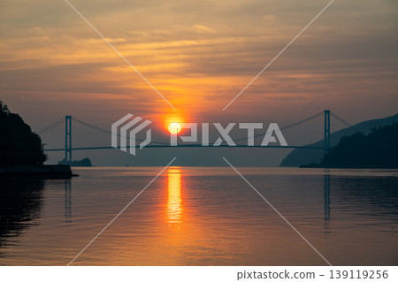 秋田橋上的日出 秋田橋上的日出 139119256