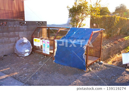 Garbage disposal area, garbage collection point, designated area Garbage disposal area, garbage collection point, designated area 139119274