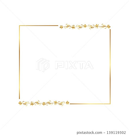 free download Elegant gold floral frame free vector illustration free download Elegant gold floral frame free vector illustration 139119302