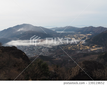 Mount Kintoki and Mount Myojingatake in mid-February (Hakone Town and Minamiashigara City, Kanagawa Prefecture; Oyama Town, Shizuoka Prefecture) Mount Kintoki and Mount Myojingatake in mid-February (Hakone Town and Minamiashigara City, Kanagawa Prefecture; Oyama Town, Shizuoka Prefecture) 139119652