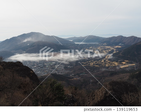 Mount Kintoki and Mount Myojingatake in mid-February (Hakone Town and Minamiashigara City, Kanagawa Prefecture; Oyama Town, Shizuoka Prefecture) Mount Kintoki and Mount Myojingatake in mid-February (Hakone Town and Minamiashigara City, Kanagawa Prefecture; Oyama Town, Shizuoka Prefecture) 139119653