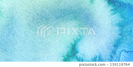 A Japanese pattern material with a watercolor-like, blurred texture. Sharkskin pattern. A Japanese pattern material with a watercolor-like, blurred texture. Sharkskin pattern. 139119764