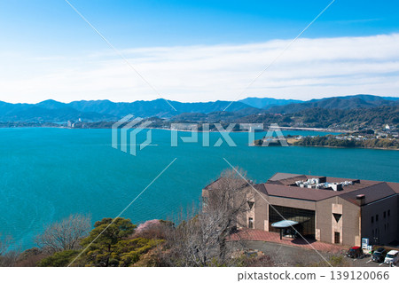 Lake Hamana as seen from the Okusayama Observatory Lake Hamana as seen from the Okusayama Observatory 139120066